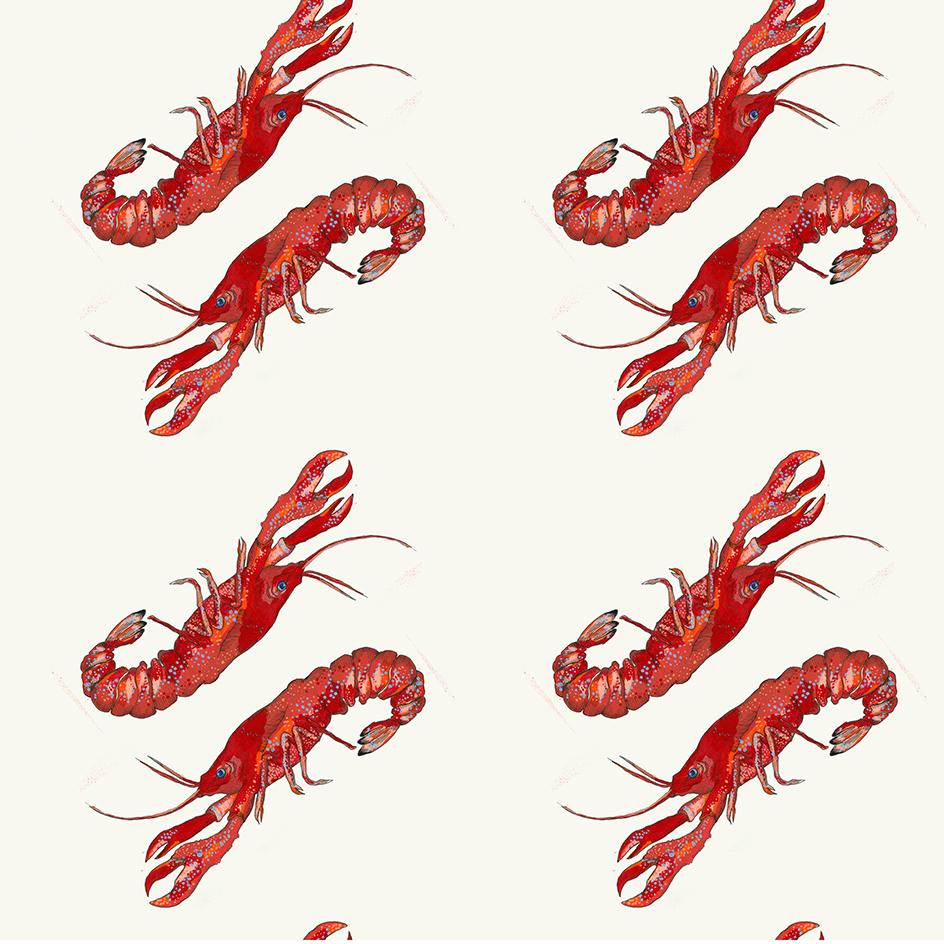 Unisex | Organic Cotton Bodysuit | Vild Lab No. 8 - Rare Living Lobsters