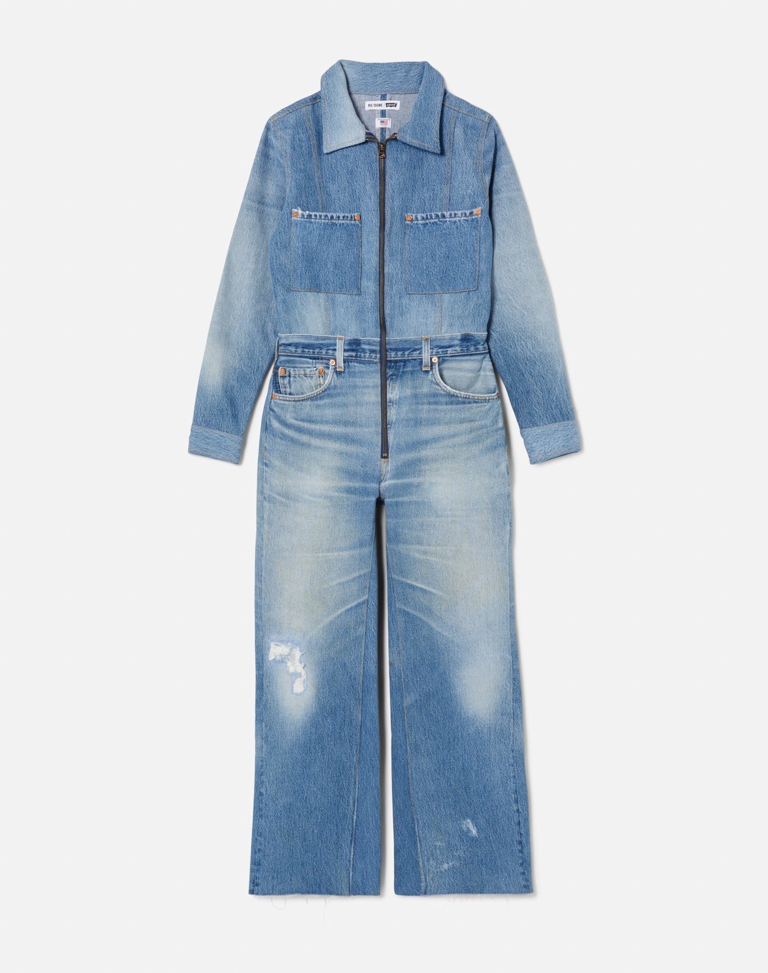Womens | Wide Leg Jumpsuit | Indigo