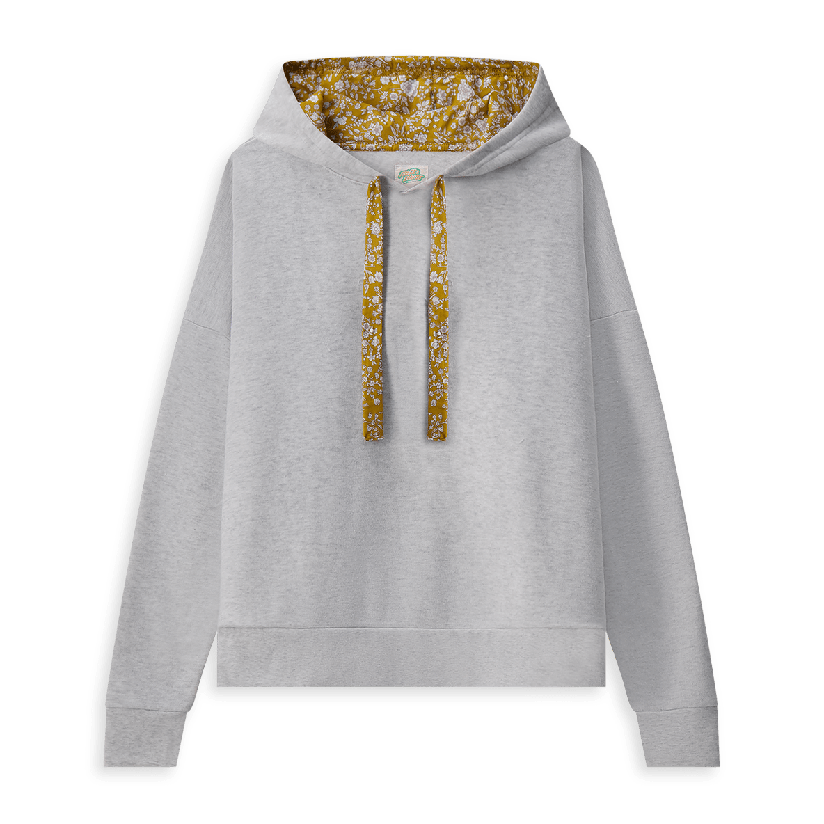 The Short & Sweet Hoodie with Floral Print