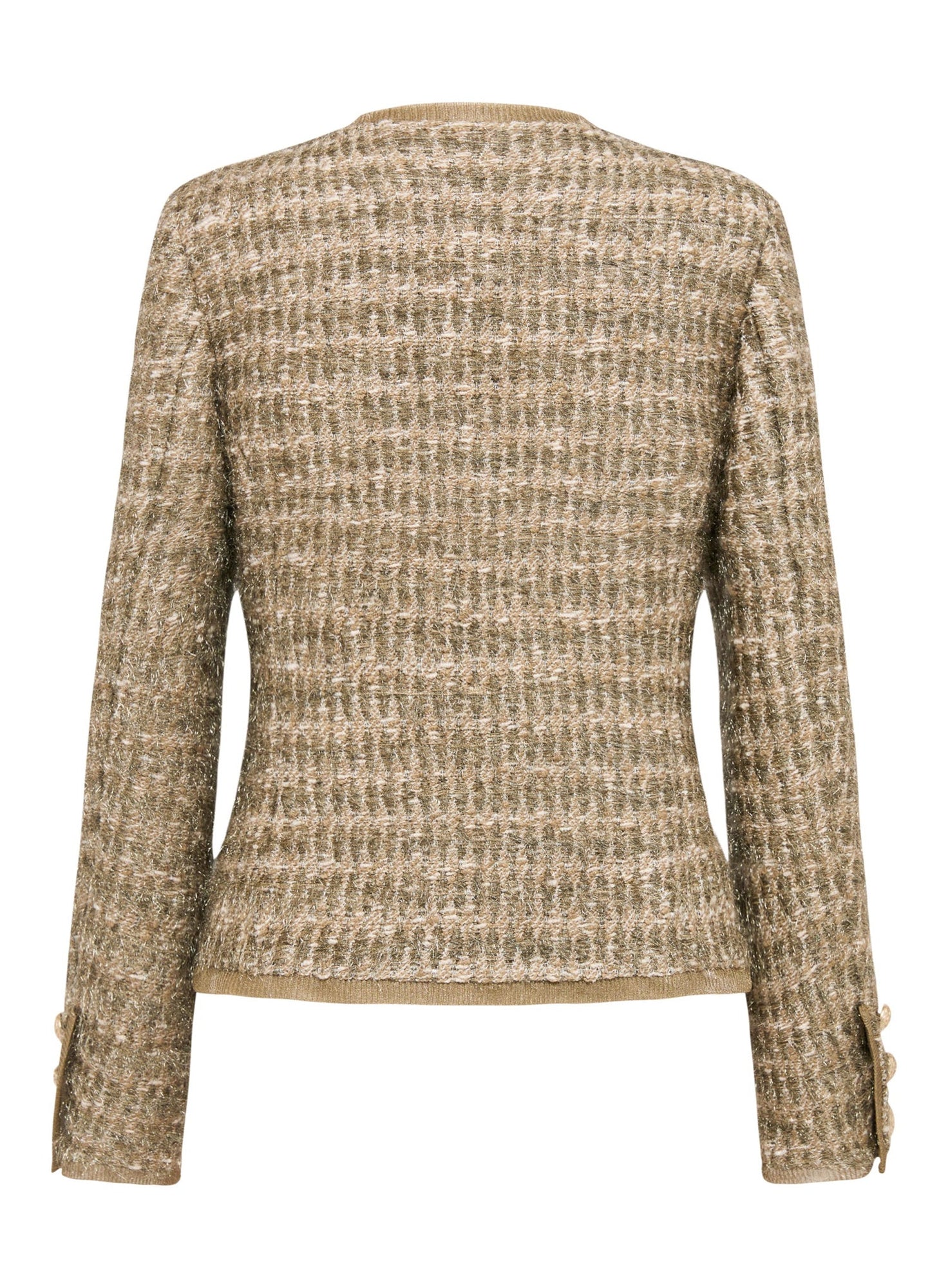 Fitted Wool Coat | Golden