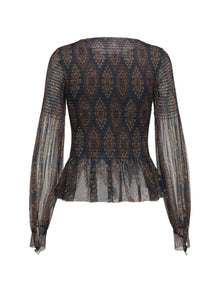 Label Top | Brown