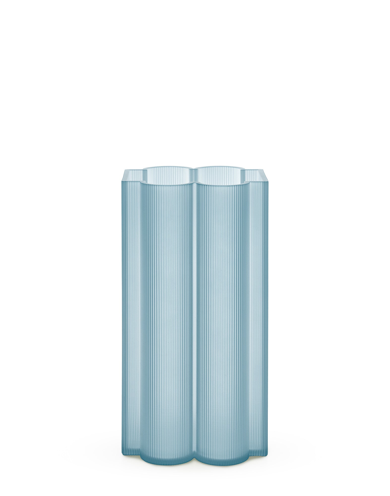 Okra Vase - 34cm | Single | Light Blue