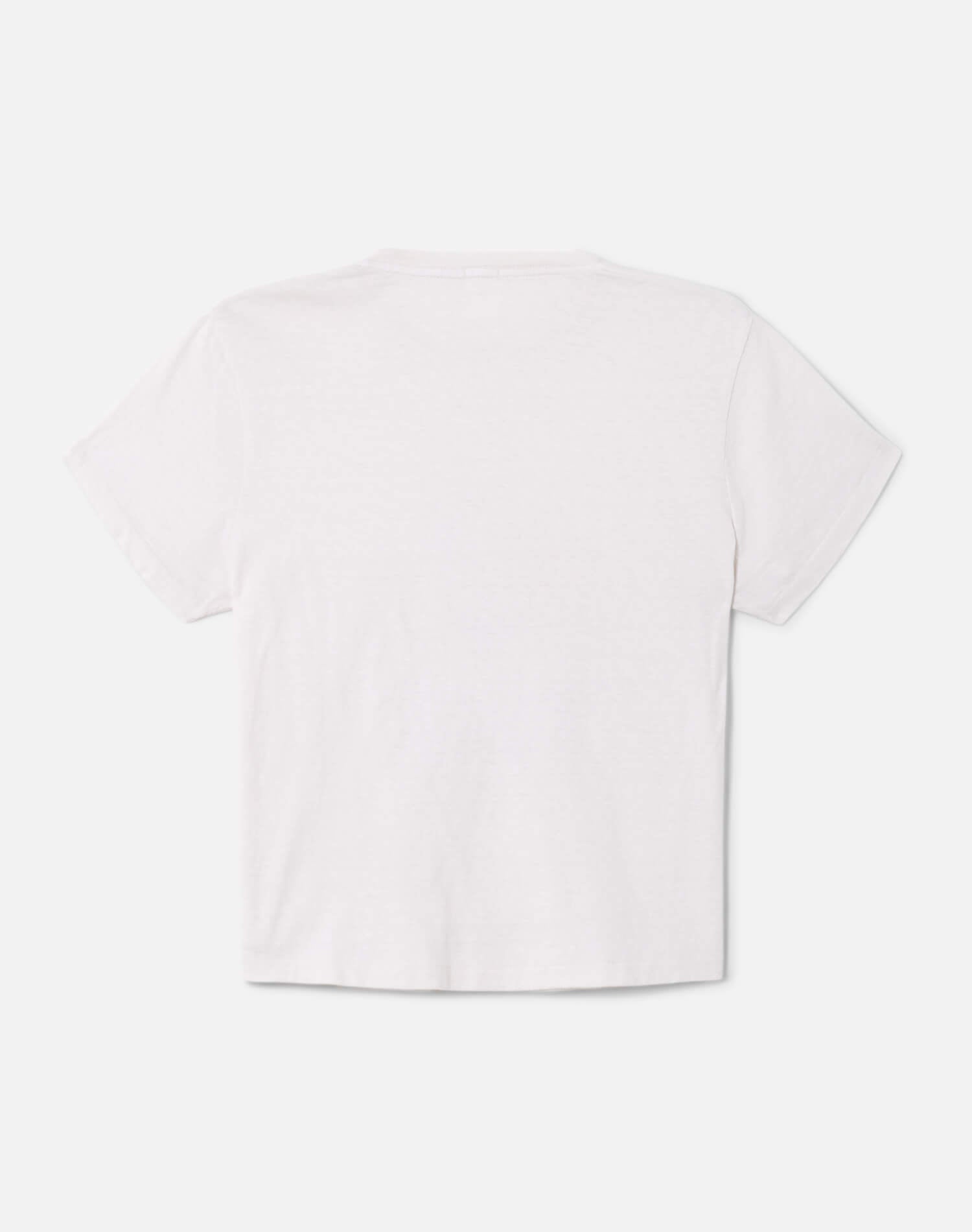Womens | 50s Boxy Tee Kiss Me | Vintage White