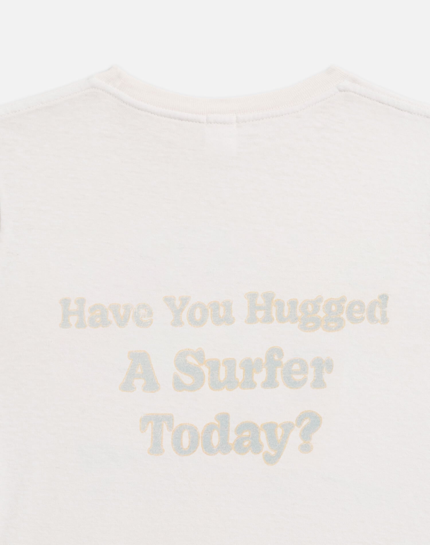 Womens | Classic "Hug a Surfer" Tee | Vintage White