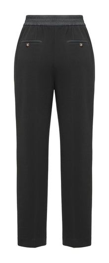 Triacetate Suit Pants | Black