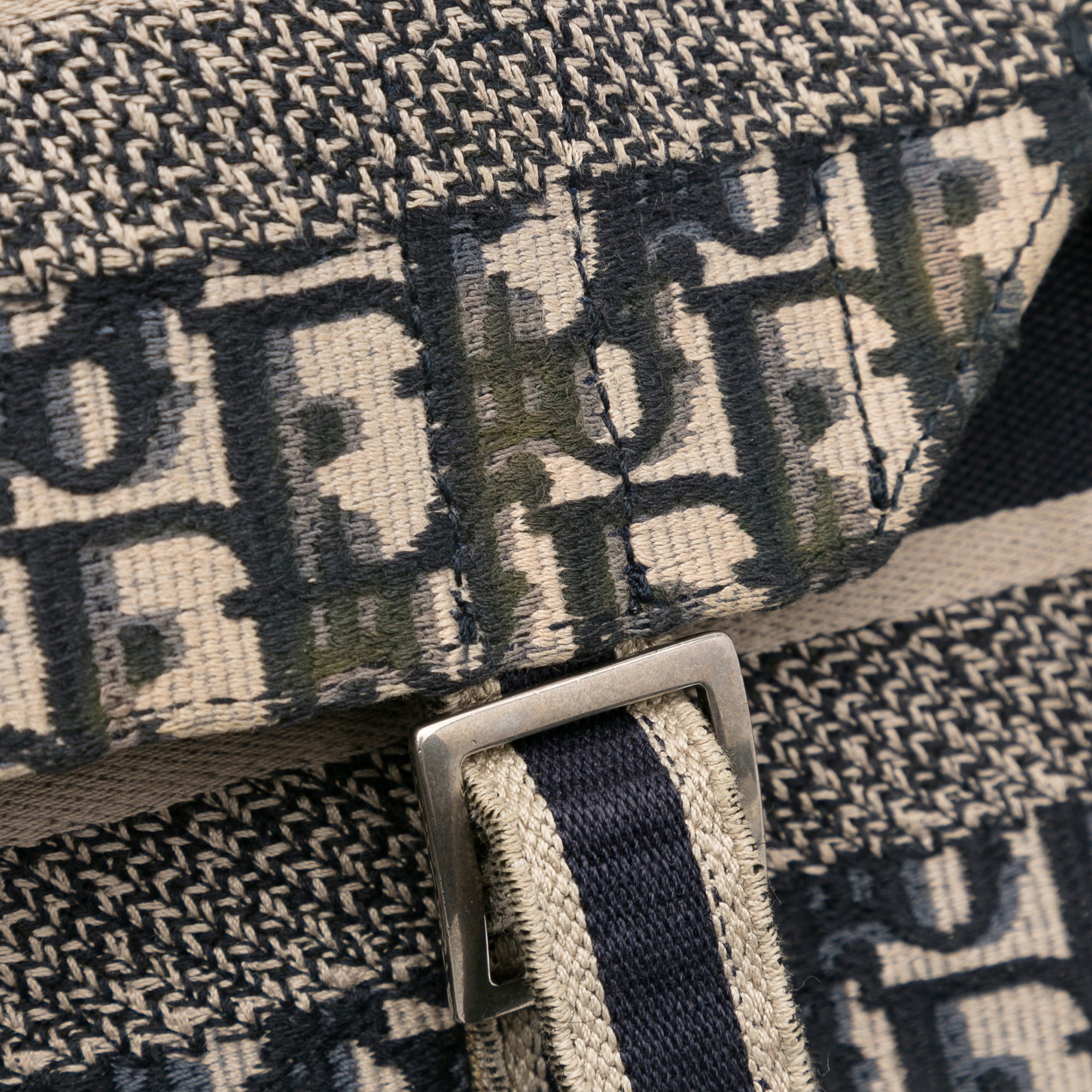 Dior | Pre-Owned Oblique Diorcamp | Blue/Navy