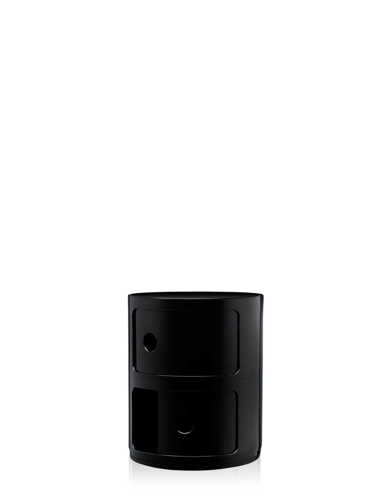 Componibili Classic Storage Unit - 2 Elements | Single | Black