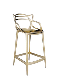 Masters Metal Counter Stool | Single | Gold