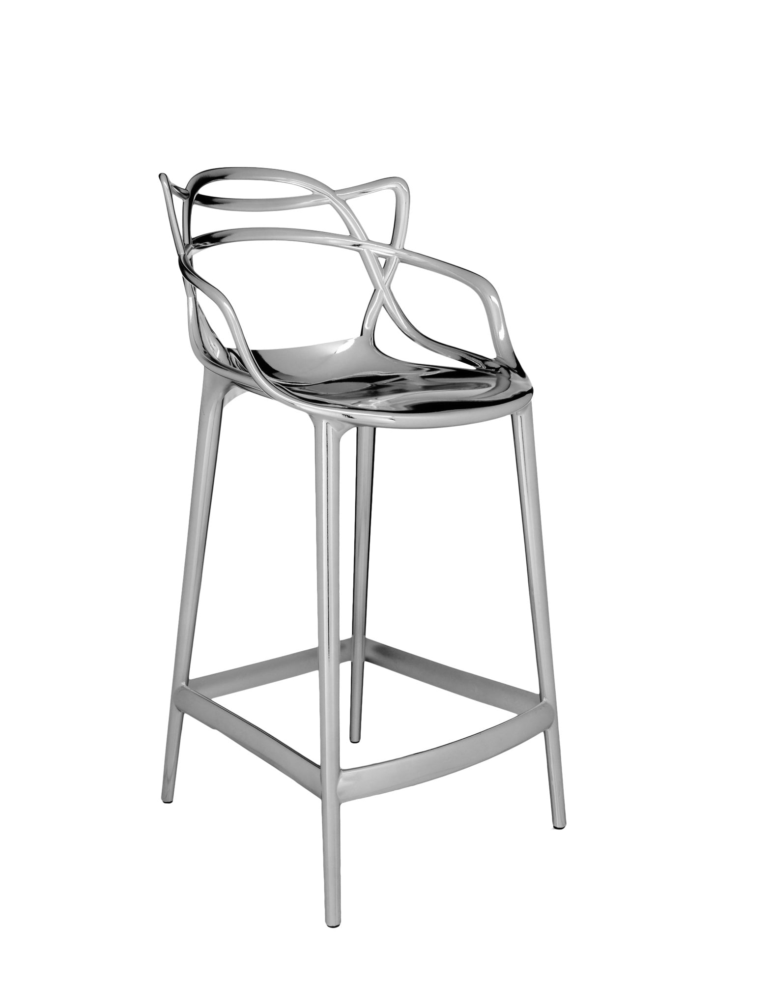 Masters Counter Stool - Metal | Single | Chrome