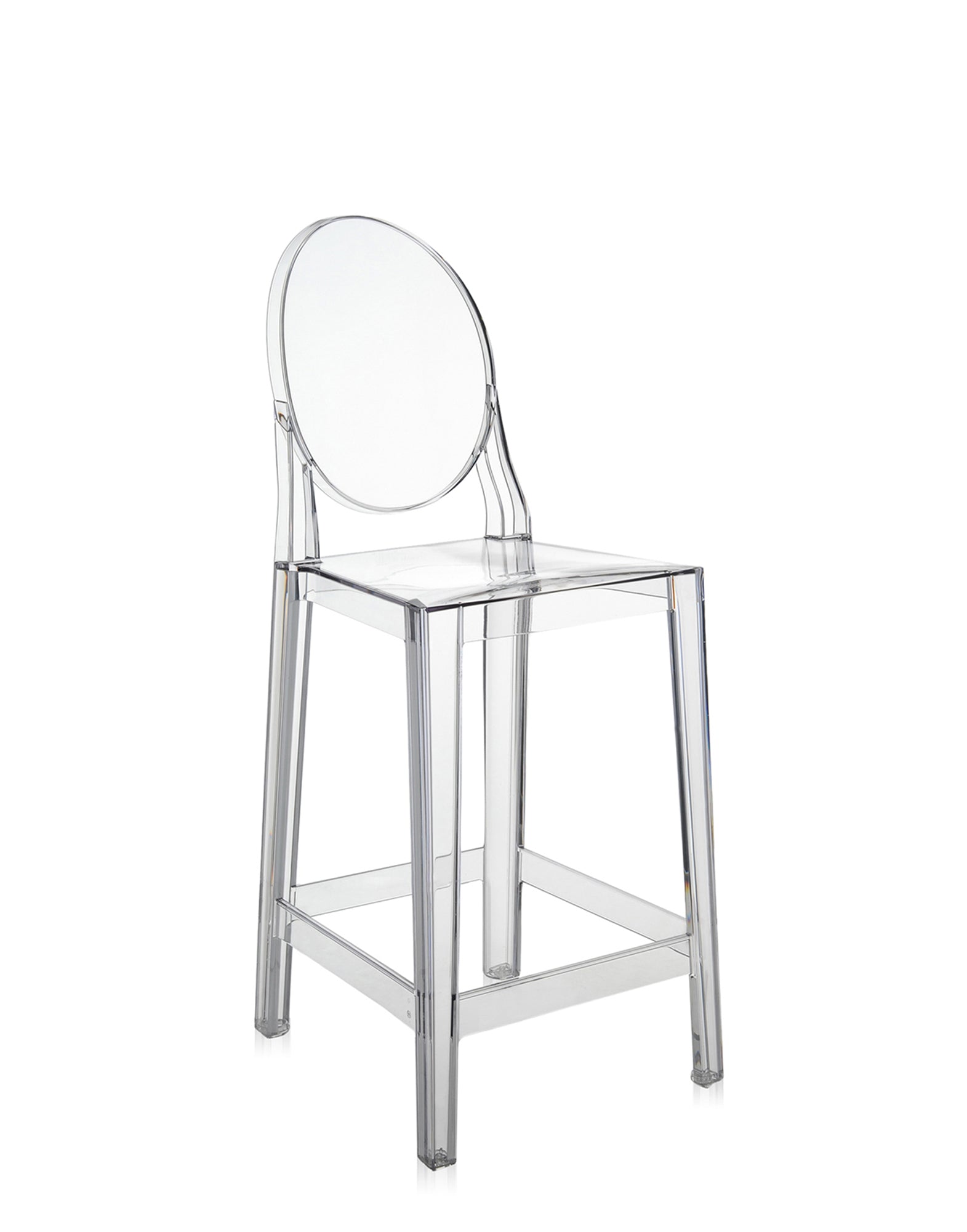 One More Counter Stool - Oval | Single | Crystal