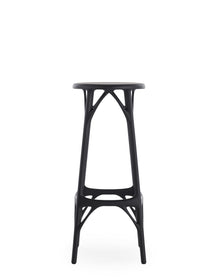 A.I. STOOL Low Bar Stool | Set of 2 | Black