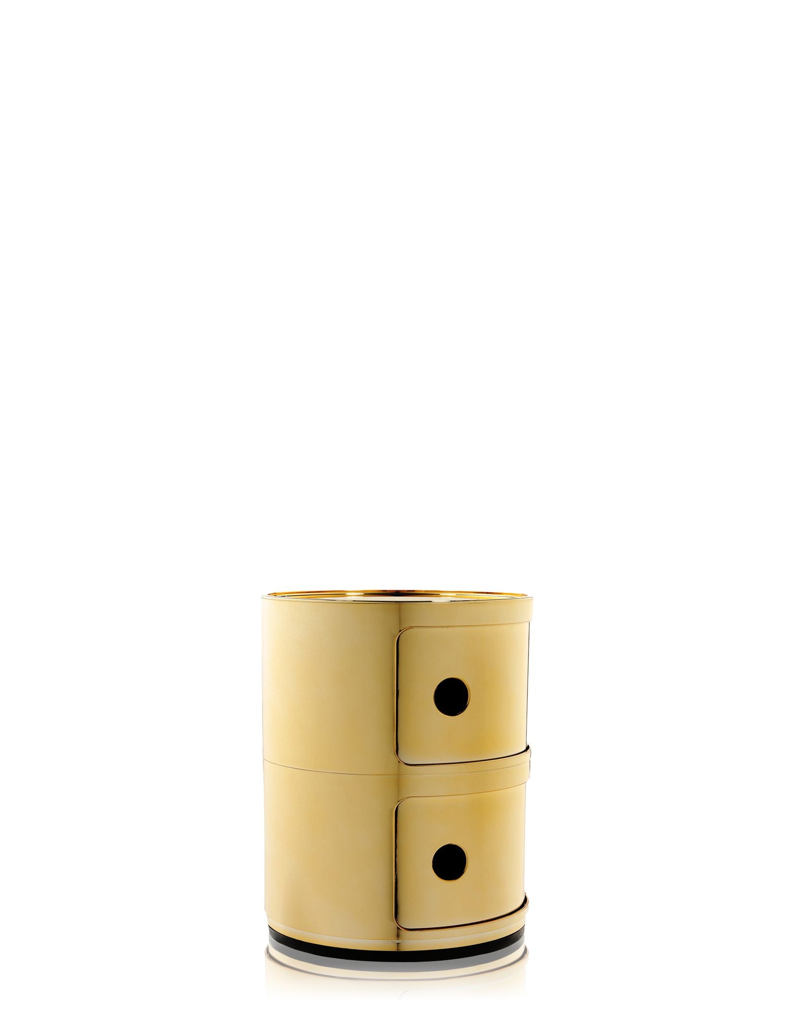 Componibili Metal Storage Unit - 2 Elements | Single | Gold