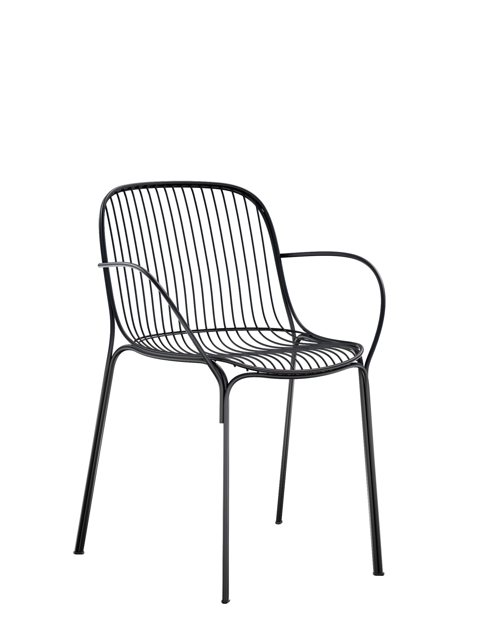 Hiray Small Armchair | Single | Black