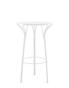Hiray Square Bistro Table | Single | White
