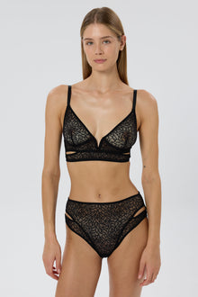 Zoe Cut Out Brief | Black