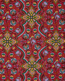 Festive Tapestry - Sloane Dress - Burgundy - Printfresh