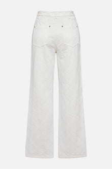 Straight-Leg Slim Jeans | White
