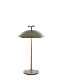 Mini Geen-A Battery Version Table Lamp | Single | Bronze