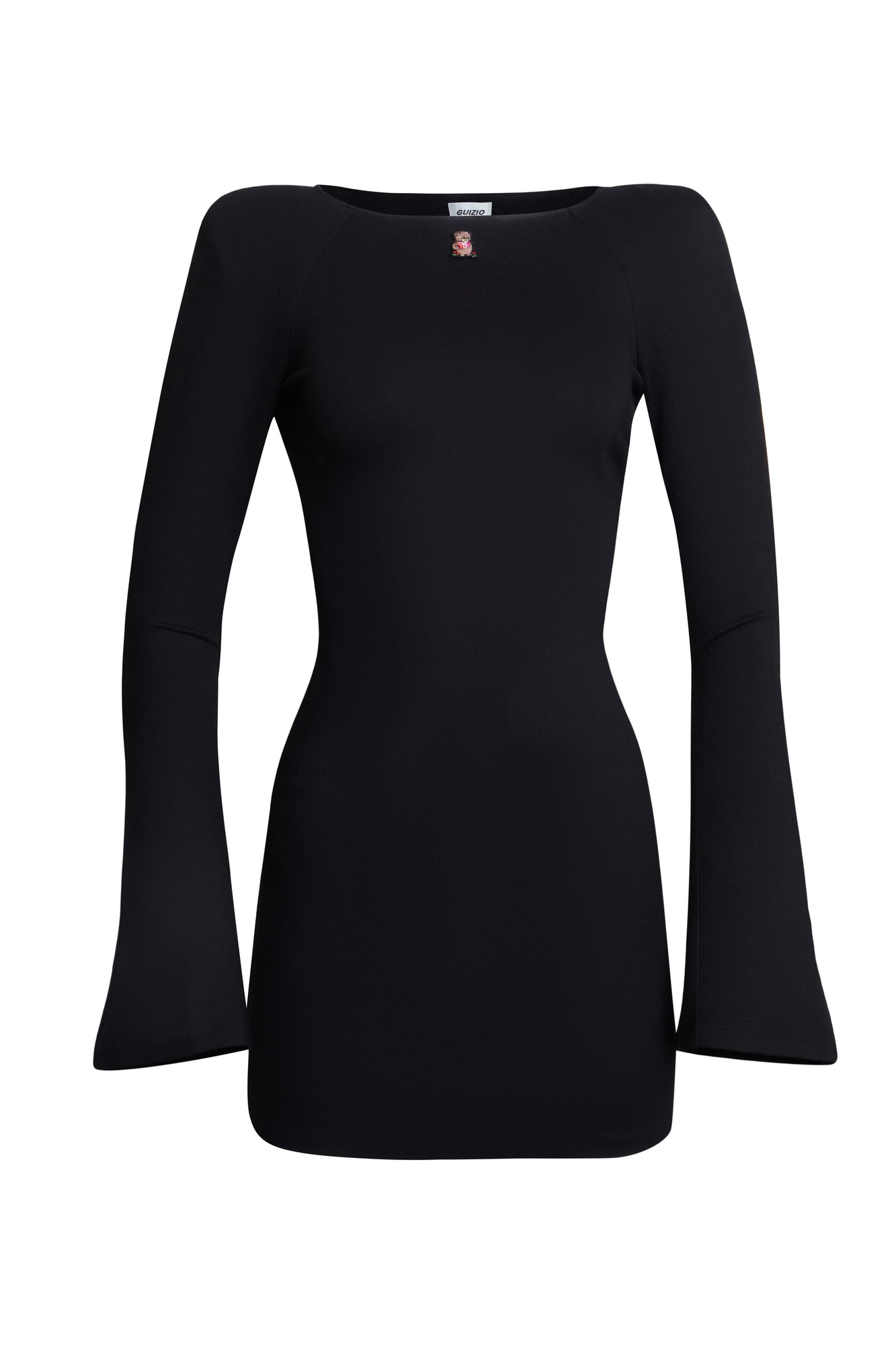 Womens | Guizio x Wildflower Teddy Dress | Black