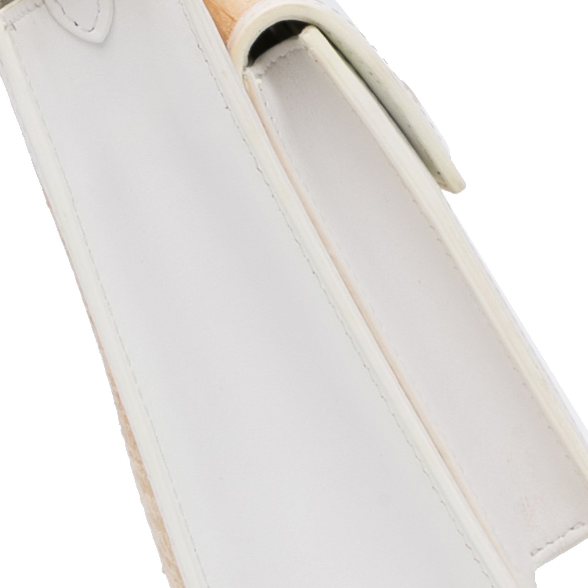 Burberry | Pre-Owned Pocket Raffia Satchel | Brown/Beige