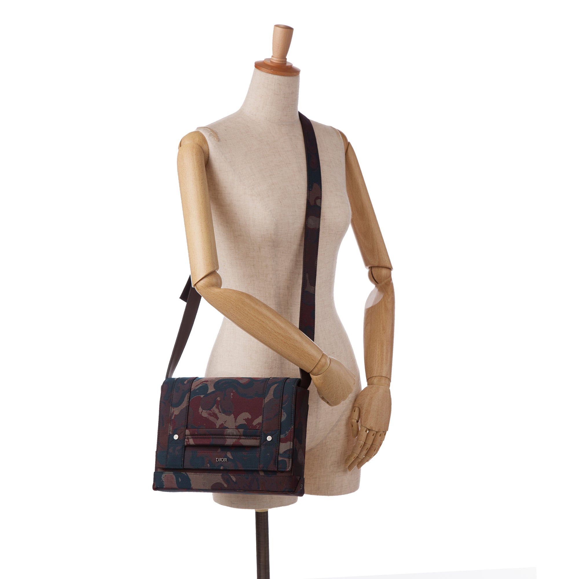 Dior | Pre-Owned x Peter Doig Messenger Bag | Brown