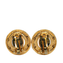 Chanel | Pre-Owned Gold Plated CC Clip On Earrings - IV | Gold