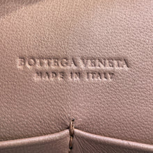 Bottega Veneta | Pre-Owned Nappa Intrecciato Chain Wallet | Pink