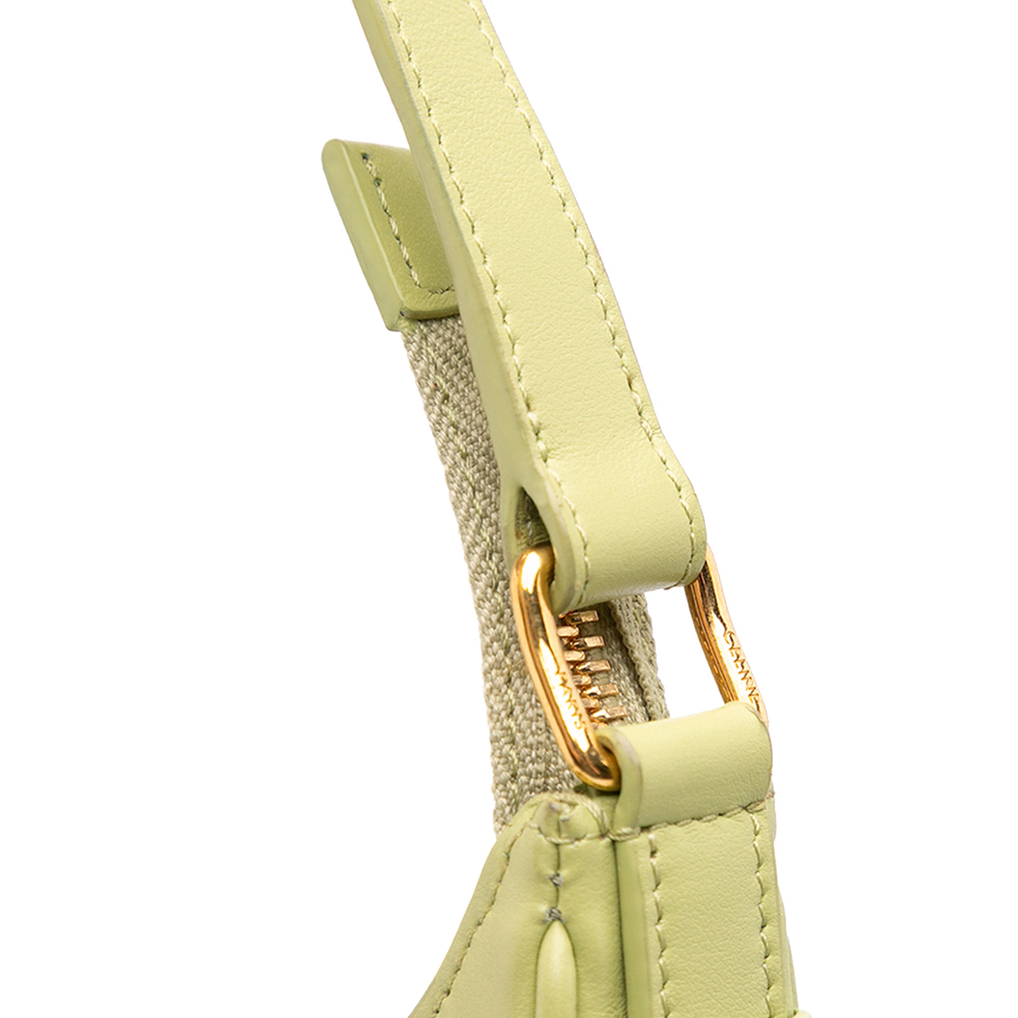 Celine | Pre-Owned Mini Smooth Calfskin Ava Shoulder Bag | Green/Olive Green
