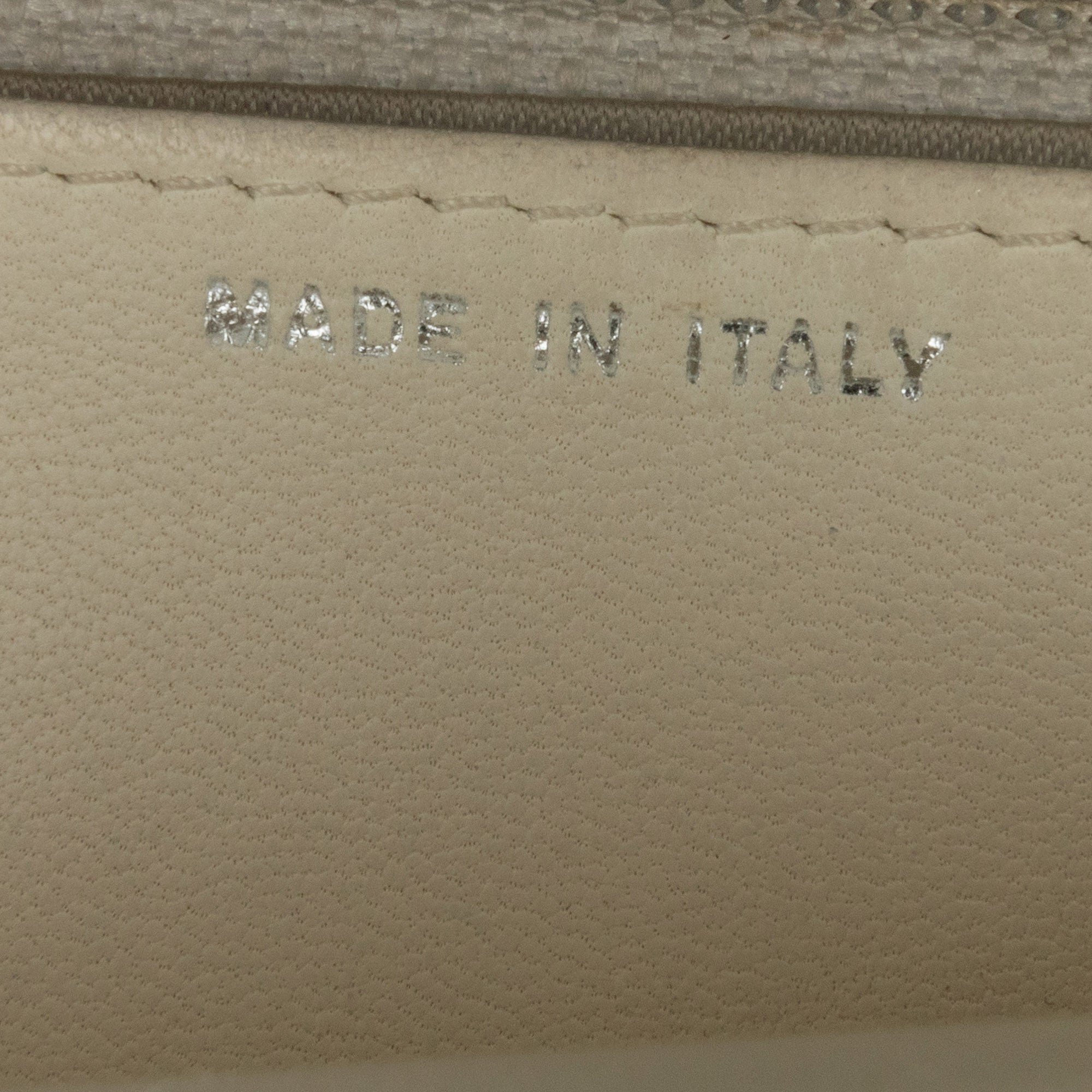 Chanel | Pre-Owned CC Coated Tweed Wallet On Chain - I | Brown/Beige