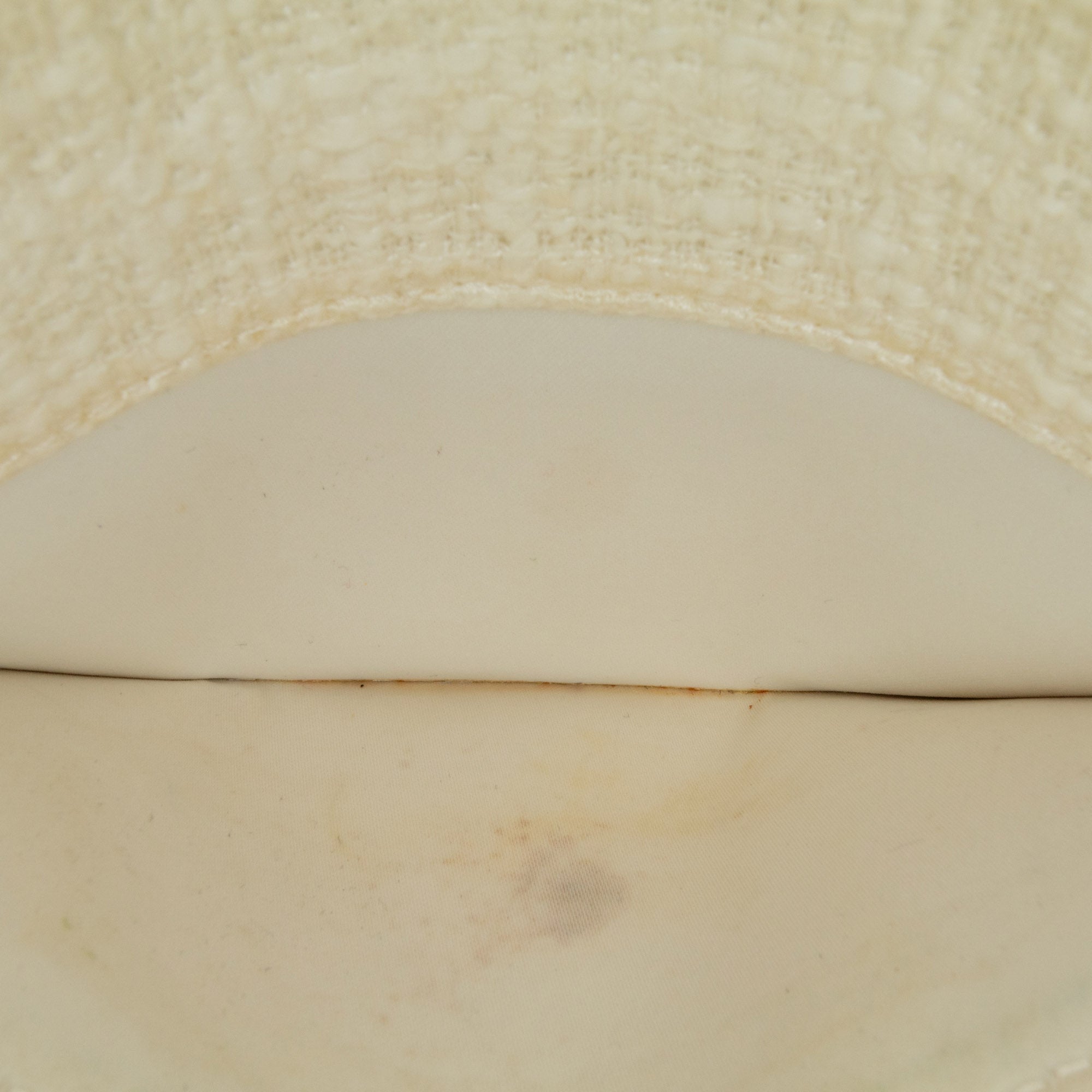 Chanel | Pre-Owned CC Coated Tweed Wallet On Chain - I | Brown/Beige