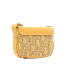 Dior | Pre-Owned Nano Oblique Lock Pouch Crossbody | Yellow