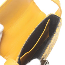 Dior | Pre-Owned Nano Oblique Lock Pouch Crossbody | Yellow