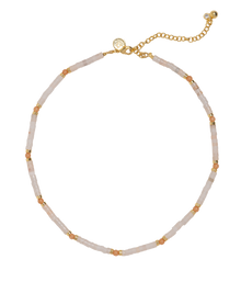 Oriel Necklace in White - Loren Hope