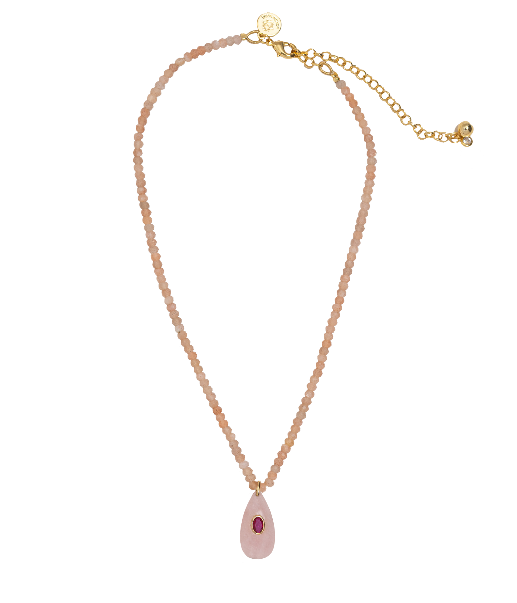 Adoria Necklace in Pink - Loren Hope