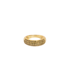 Veyra Ring in Olivine - Loren Hope