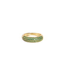 Veyra Ring in Emerald - Loren Hope