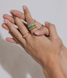 Veyra Ring in Gold - Loren Hope