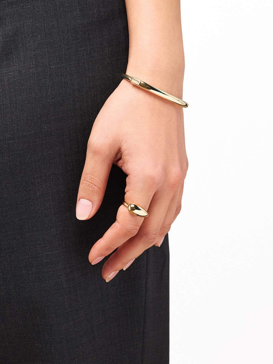 Bexley Band Ring | 14K Gold on Brass