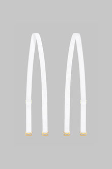 Shoulder Straps - Signature | White