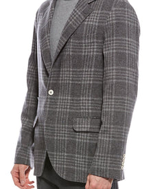 Brunello Cucinelli | Mens | Wool & Silk-Blend Jacket | Multi