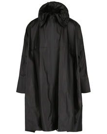 Bottega Veneta | Mens | Oversized Leather Trench Coat | Black