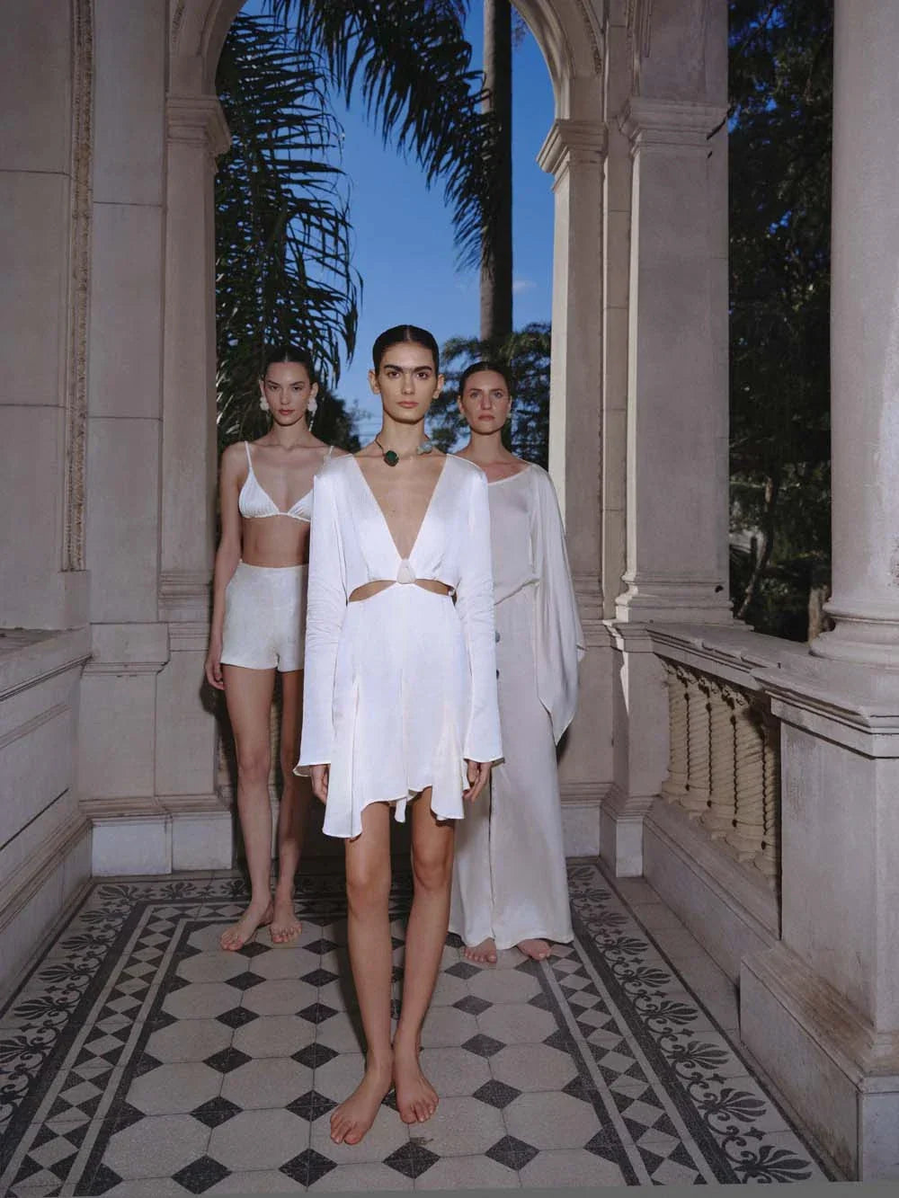 Manola Mini Dress | Coconut Cream