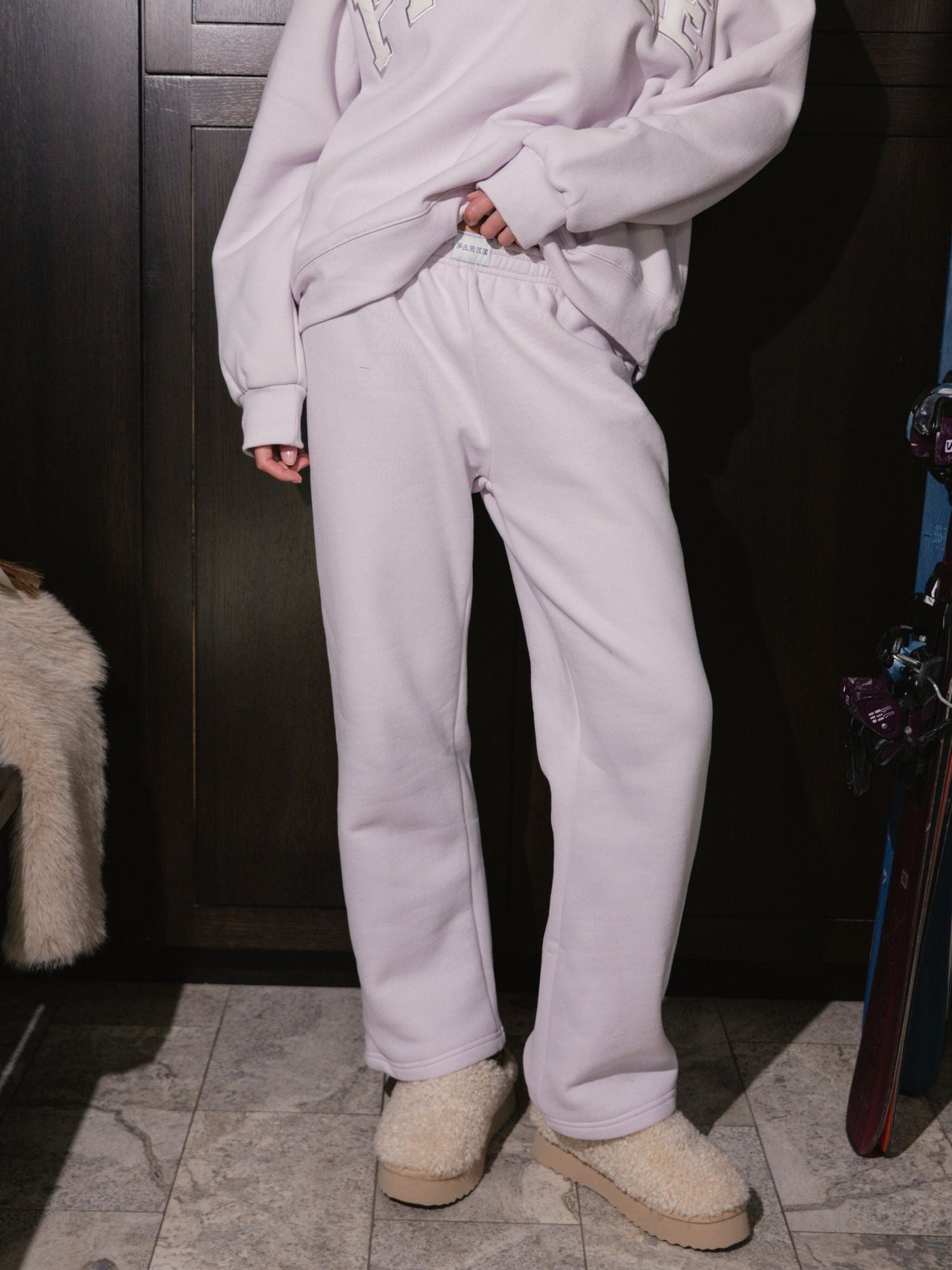 Boxer Sweatpants | Lilac