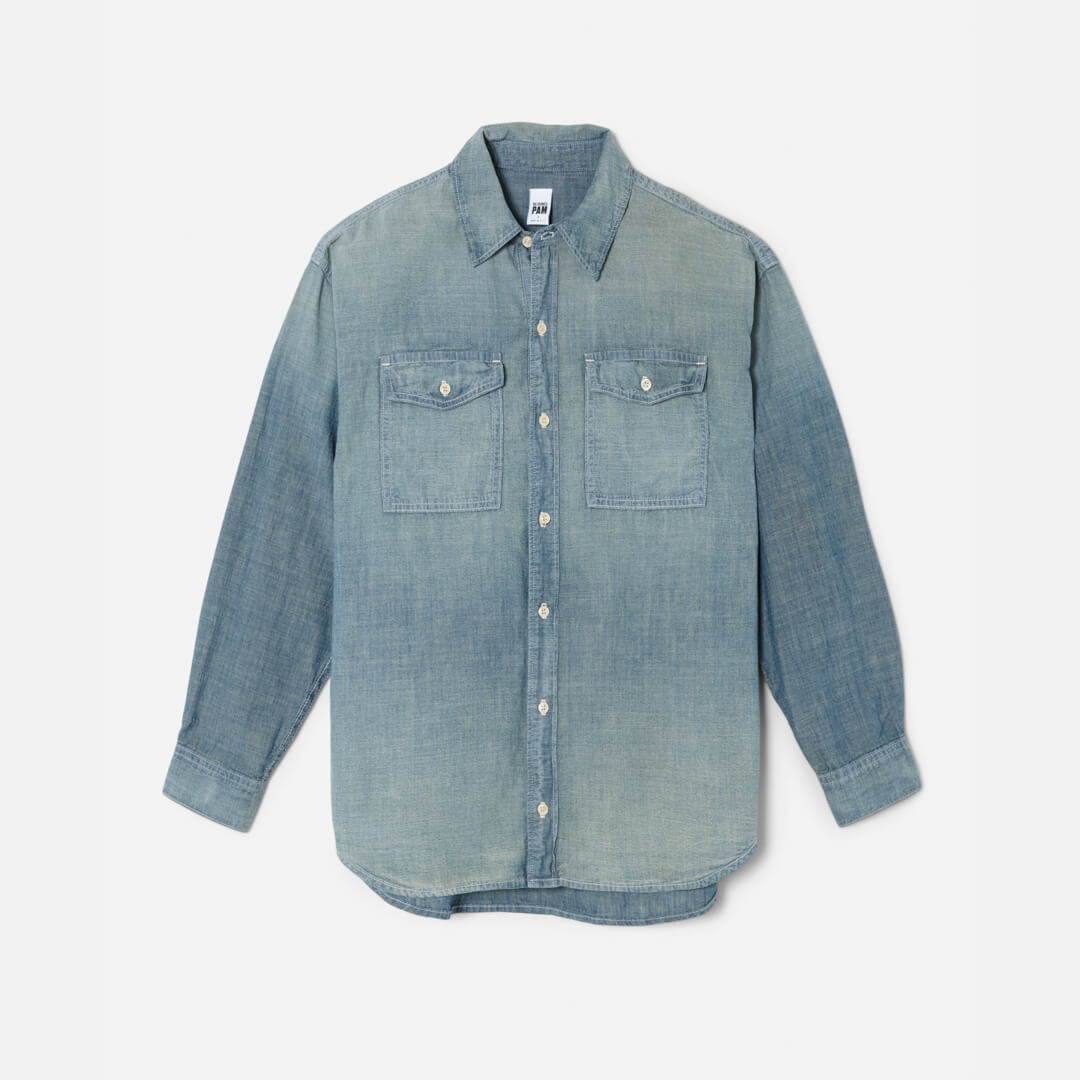 Womens | Chambray Oversized Shirt | Paradise Cove
