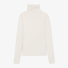 Packshot image of the axam top in ivory