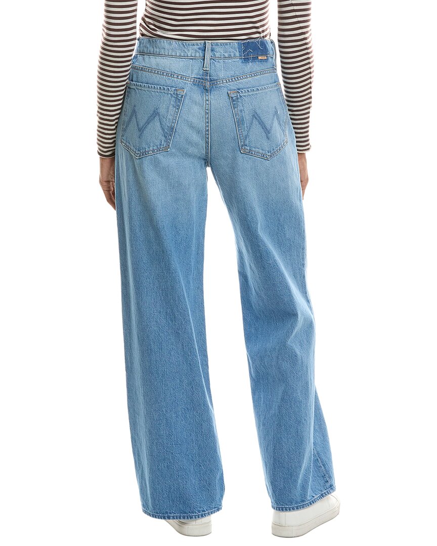 MOTHER | Womens | The Rerun Zip Sneak Last Bite Jean | Blue
