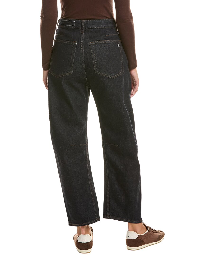 rag & bone | Womens | Chase High Rise Barrel Jean | Blue