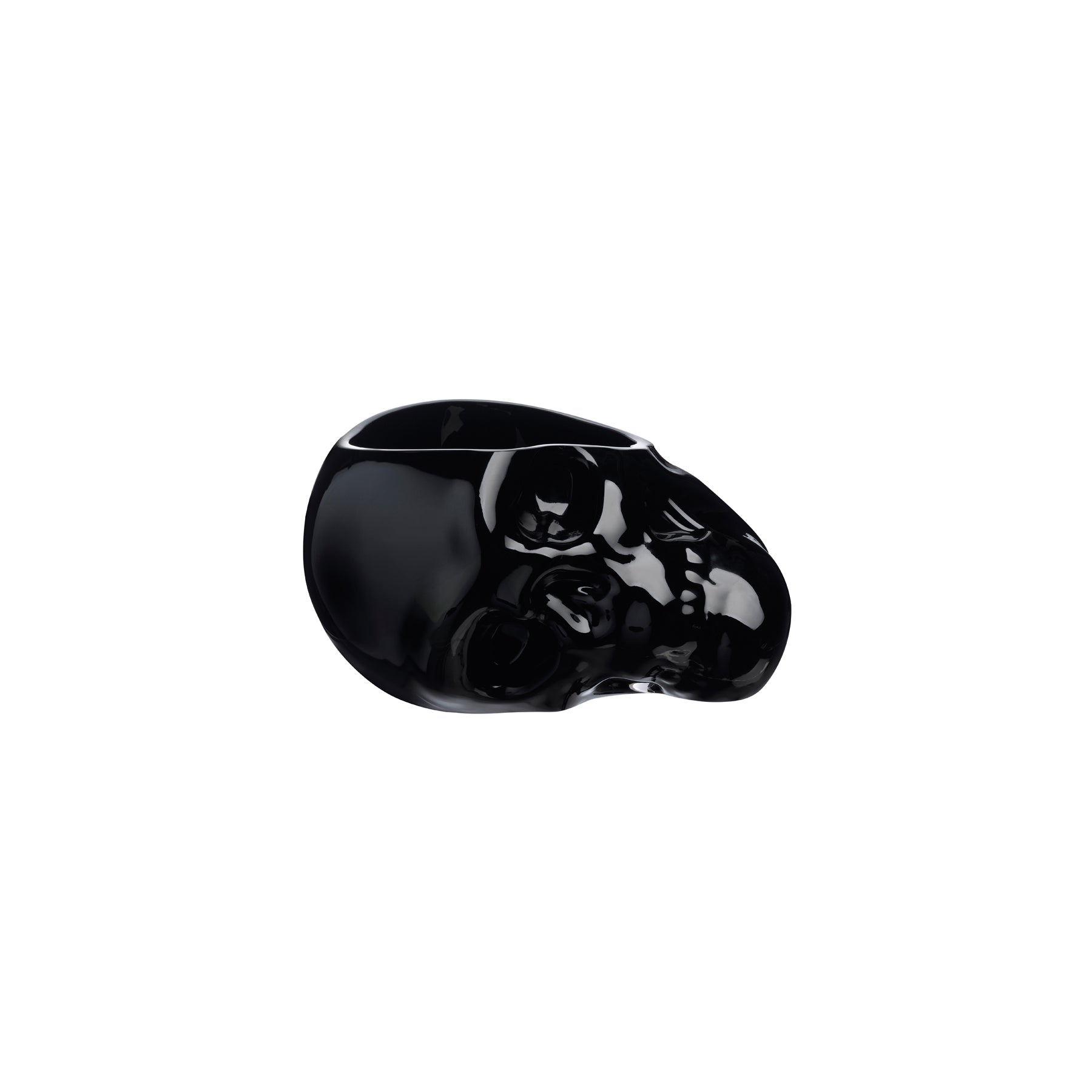 Memento Mori Skull Bowl - Small | Black