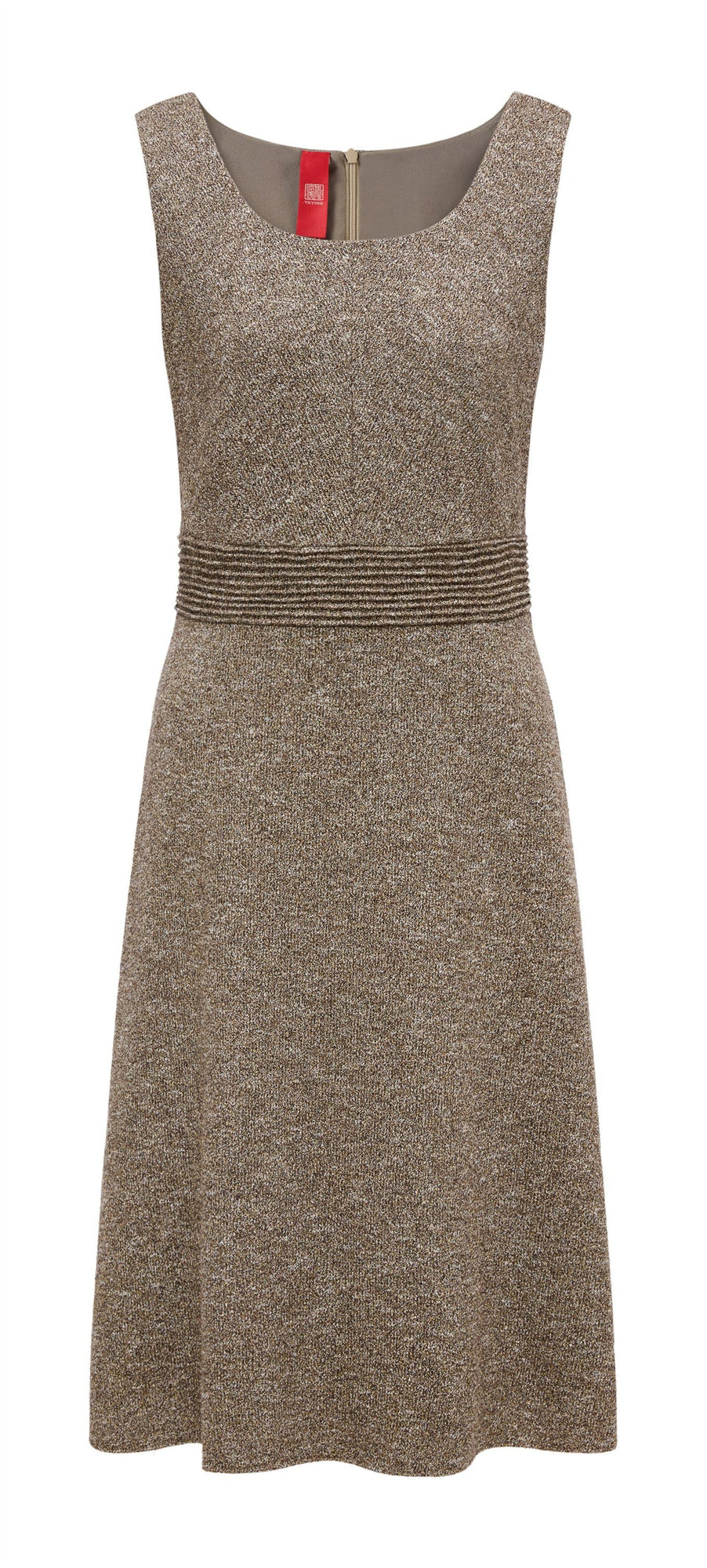 Two-Piece Waist-Cinching Dress | Golden