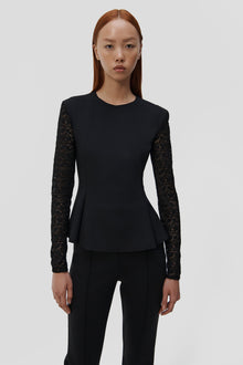 SIMKHAI Wolford Lace Top - SIMKHAI 